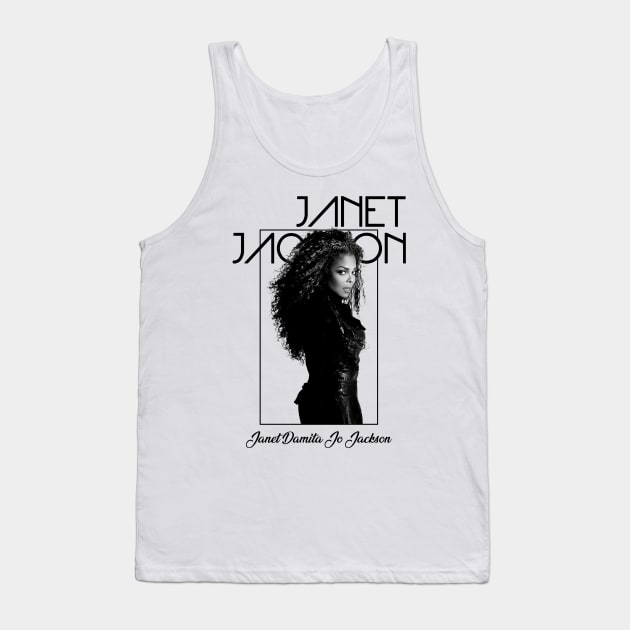 Janet Jackson Vintage Tour Concert Tank Top by Evergreen Daily